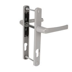 Ручка Punto (Пунто) на планке HANDLE.85.25.67-75 RAL 9006 серый