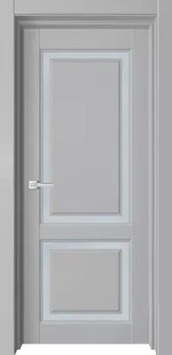 Скай Серый бархат