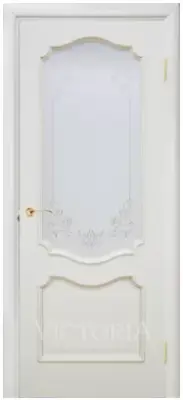 20 Афродита Белый ясень + контур золотая корона