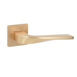 Ручка Fuaro (Фуаро) раздельная K.ZL52.SPIRAL SSG-39 сатинированное золото