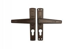 Ручка дверная Zenit (Зенит) на планке к ЗВ4-3.01 РФ1-55.01 (медь)