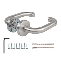 Ручка Fuaro (Фуаро) раздельная R.DSS201-0203/19 (8х110 мм) INOX 201