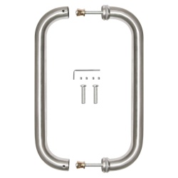 Ручка-скоба Fuaro (Фуаро) PULL.PH25/300.21 INOX 201 (PH-21-25/300-INOX)