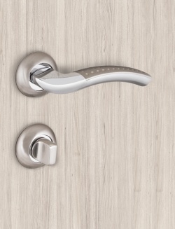 Ручка Fuaro (Фуаро) раздельная R.RM54.INTRO (INTRO RM) SN/CP-3 матовый никель/хром