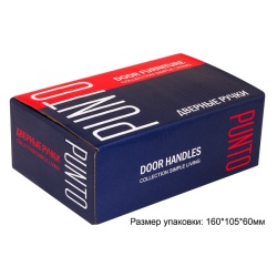 Ручка Punto (Пунто) раздельная R.TL54.LOGICA 170mm SN/CP-3 мат. никель/хром 8x170мм M4(12х80х50)