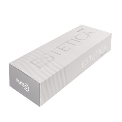 Ручка Punto (Пунто) раздельная K.EST.Q52.GIPNOZ SSG/WH-39 сатинированное золото/белый