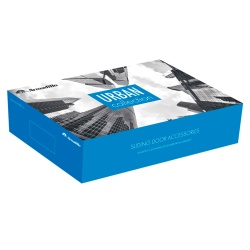 Ручка Armadillo (Армадилло) для раздвижных дверей SH.URB153.010 SG мат.золото