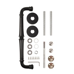 Ручка-скоба Punto (Пунто) PULL.ARC.SORENTO BL-24 черный