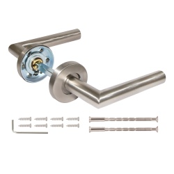 Ручка Fuaro (Фуаро) раздельная R.DSS201-0204/19 (DSS-0204/19) INOX 201