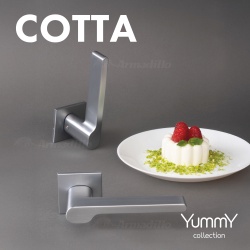 Ручка Armadillo (Армадилло) раздельная K.YM.COTTA FSG-39 флор. золото